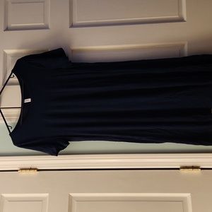Navy blue t-shirt dress 👗